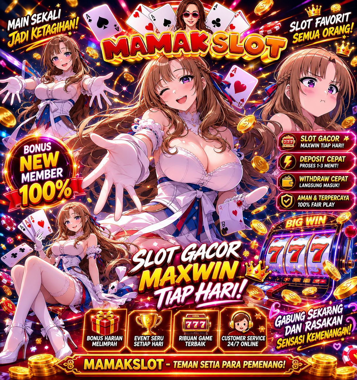 MAMAKSLOT ✨ Situs Slot Online Premium dengan RTP Tinggi dan Peluang Maxwin Besar
